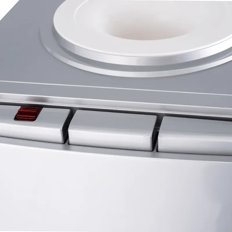 YR-2505/YLR-2505/YLR-2505Y Zilveren verticale waterdispenser met bodembelasting YR-2505/YLR-2505/YLR-2505Y Zilveren verticale waterdispenser met bodembelasting