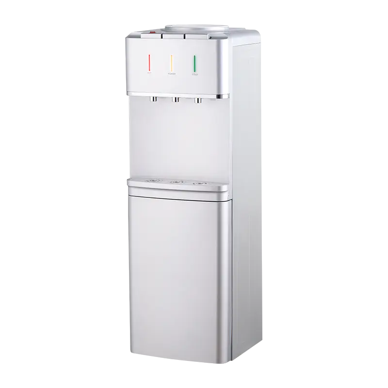 YR-2508/YLR-2508/YLR-2508Y Zilveren verticale waterdispenser voor huishoudelijk gebruik