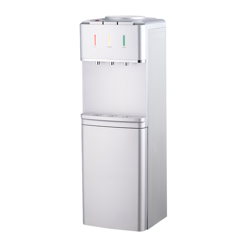 YR-2508/YLR-2508/YLR-2508Y Zilveren verticale waterdispenser voor huishoudelijk gebruik YR-2508/YLR-2508/YLR-2508Y Zilveren verticale waterdispenser voor huishoudelijk gebruik