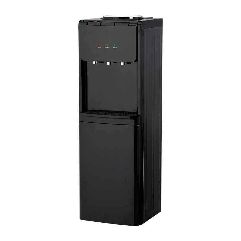 YR-2505/YLR-2505/YLR-2505Y Zwarte verticale waterdispenser met bodembelasting