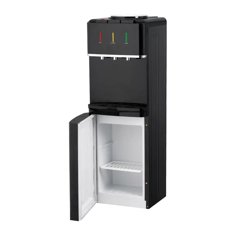 YR-2508/YLR-2508/YLR-2508Y Zwarte verticale waterdispenser voor huishoudelijk gebruik YR-2508/YLR-2508/YLR-2508Y Zwarte verticale waterdispenser voor huishoudelijk gebruik