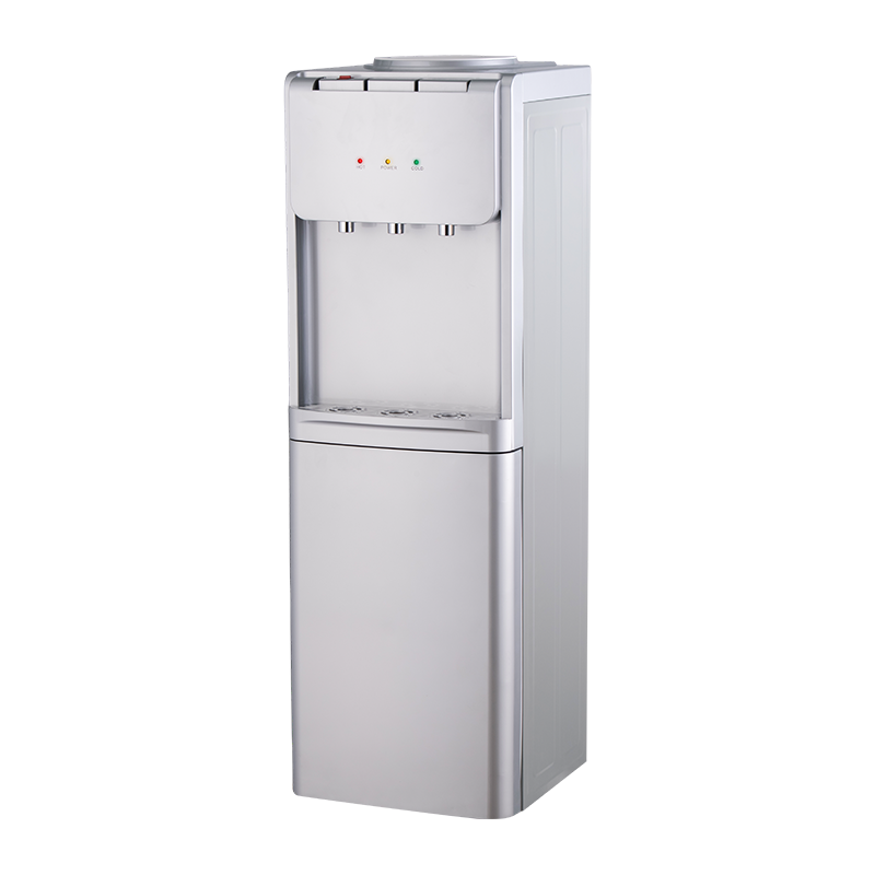 YR-2505/YLR-2505/YLR-2505Y Zilveren verticale waterdispenser met bodembelasting