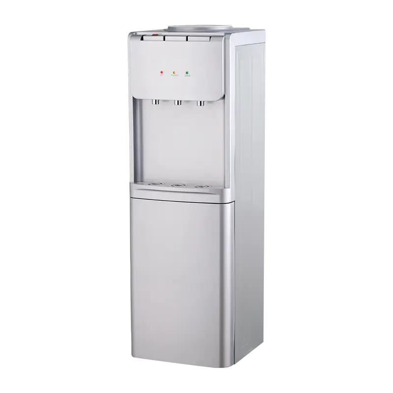 YR-2505/YLR-2505/YLR-2505Y Zilveren verticale waterdispenser met bodembelasting YR-2505/YLR-2505/YLR-2505Y Zilveren verticale waterdispenser met bodembelasting