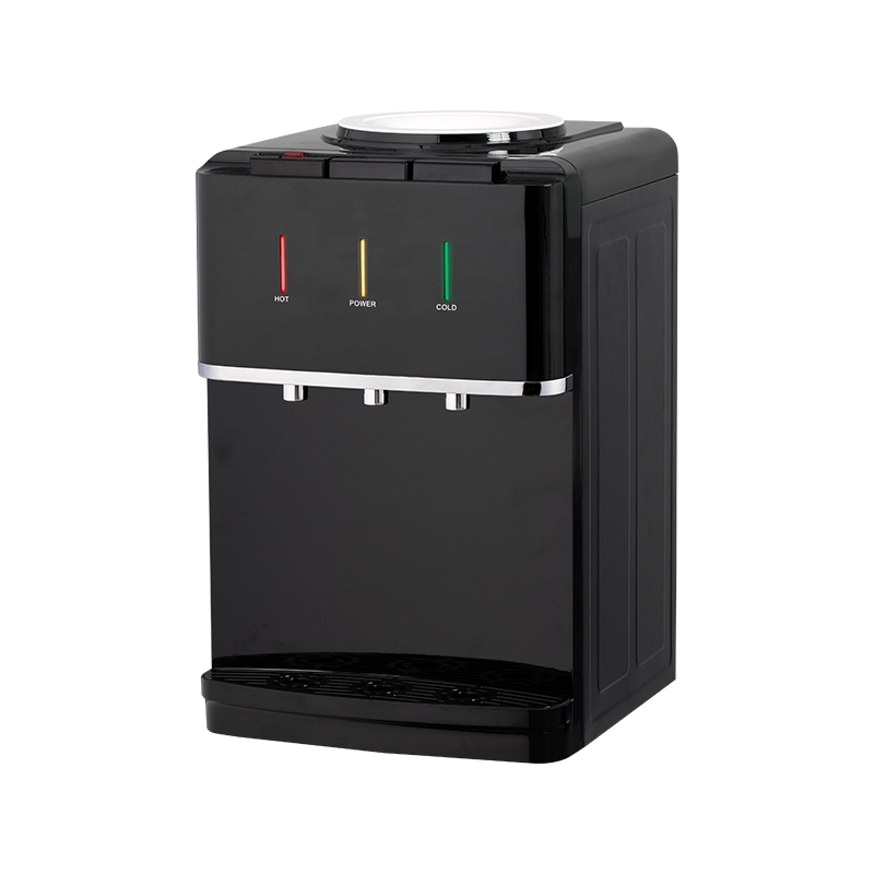 YR-2508T/YLR-2508T Zwarte desktop-waterdispenser voor warm en koud water YR-2508T/YLR-2508T Zwarte desktop-waterdispenser voor warm en koud water