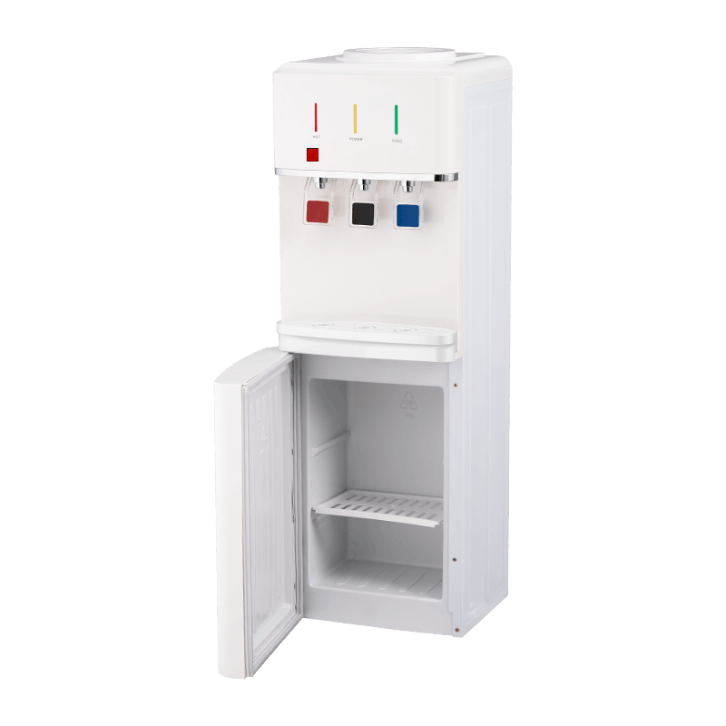 YR-2509/YLR-2509/YLR-2509Y Witte verticale waterdispenser met drie uitgangen YR-2509/YLR-2509/YLR-2509Y Witte verticale waterdispenser met drie uitgangen
