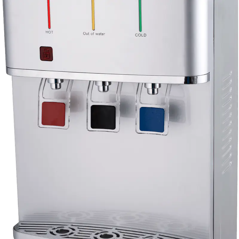 YX-2509/YLX-2509 Zilverkleurige huishoudelijke waterdispenser op de bodem YX-2509/YLX-2509 Zilverkleurige huishoudelijke waterdispenser op de bodem