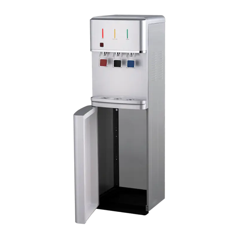 YX-2509/YLX-2509 Zilverkleurige huishoudelijke waterdispenser op de bodem YX-2509/YLX-2509 Zilverkleurige huishoudelijke waterdispenser op de bodem