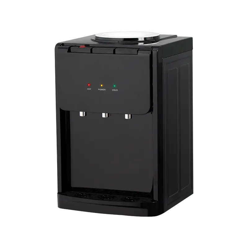 YR-2505T/YLR-2505T Zwarte desktop-waterdispenser met bovenlader
