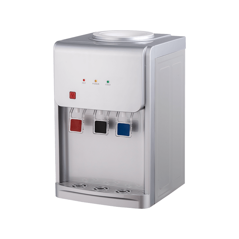 YR-2506T/YLR-2506T Zilverkleurige desktop-waterdispenser voor thuis YR-2506T/YLR-2506T Zilverkleurige desktop-waterdispenser voor thuis