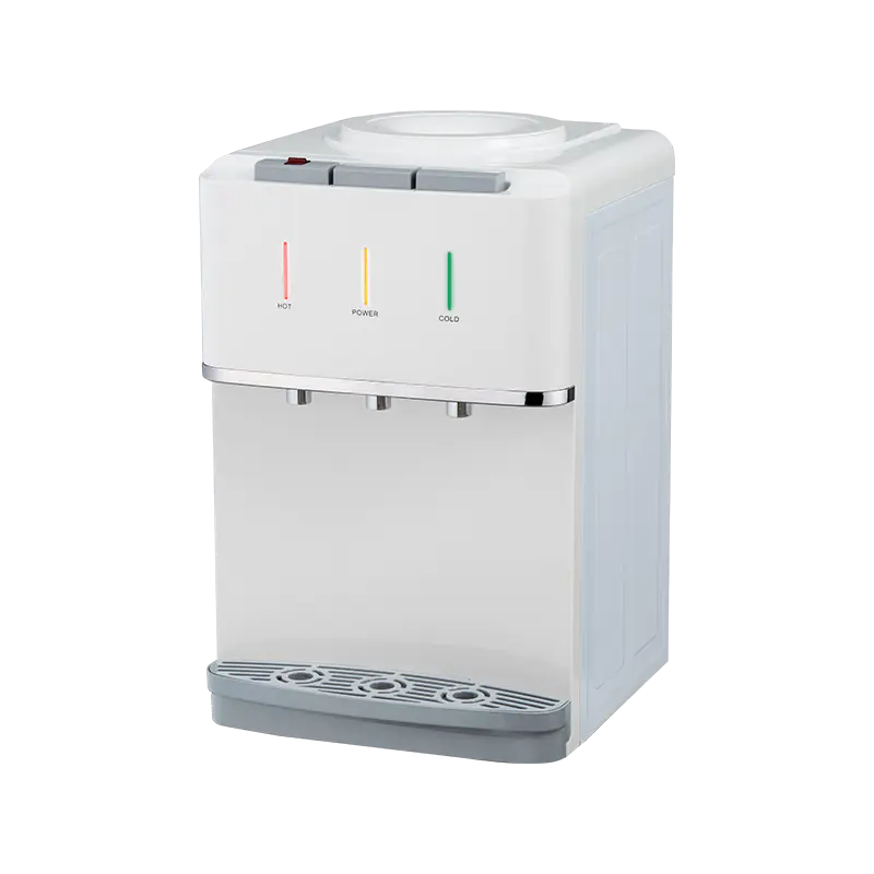 YR-2508T/YLR-2508T Witte desktop-waterdispenser voor warm en koud water
