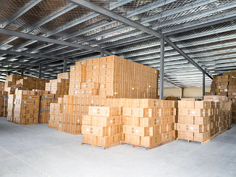 Magazijn voor afgewerkte goederen